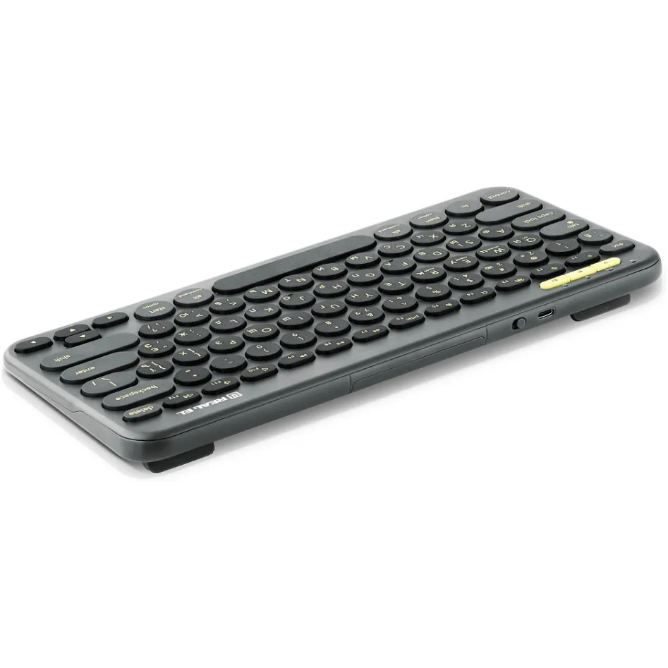 Комплект (клавіатура, миша) бездротовий REAL-EL Kit-635W Black - мініатюра 8