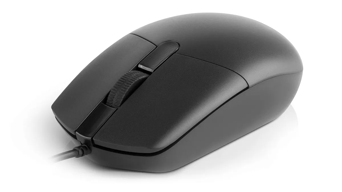 Мишка REAL-EL RM-210 USB Black (EL123200036) - зображення 1