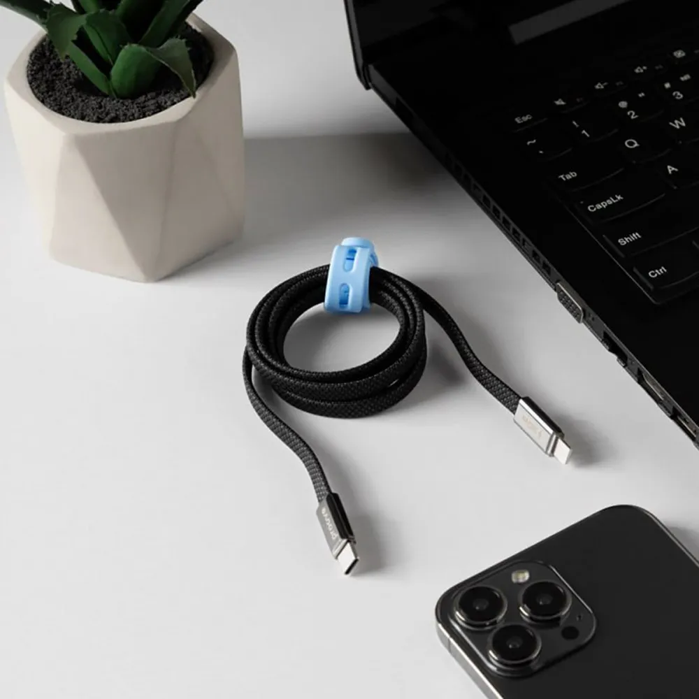 Кабель Proove AirLine Type-C to Type-C 60W (1m) (black) - мініатюра 4