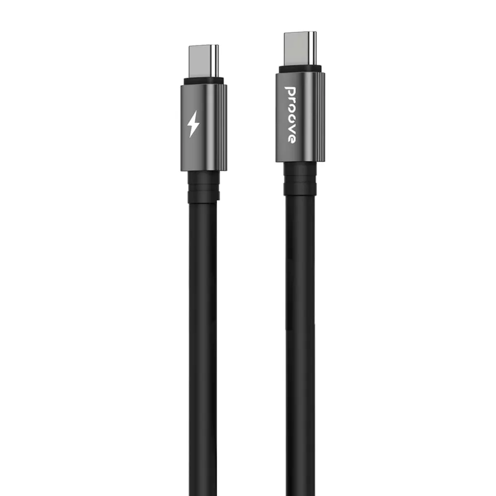 Кабель Proove Magneto Type-C to Type-C 60W (1m) (black) - мініатюра 3
