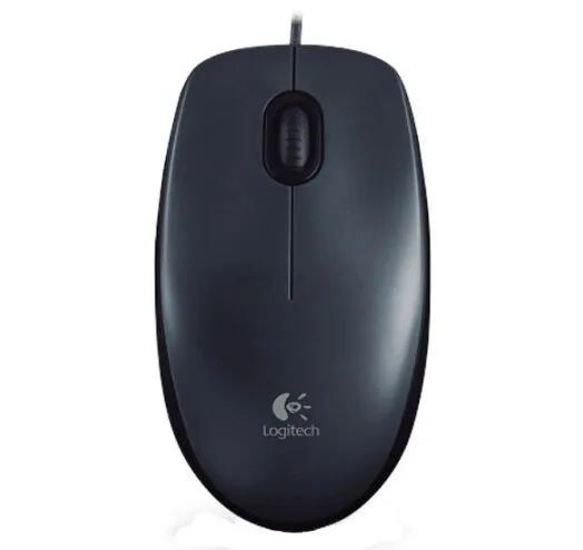 Миша Logitech M90, Dark Grey, USB, оптична, 1000 dpi, 3 кнопки, 1.8 м (910-001793) - зображення 1