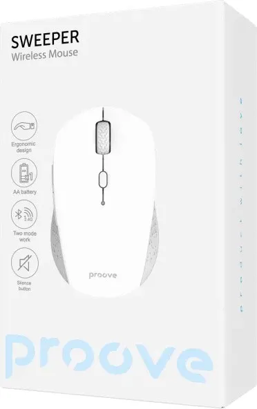 Миша бездротова Proove Sweeper White (WMSW00011002) - мініатюра 3