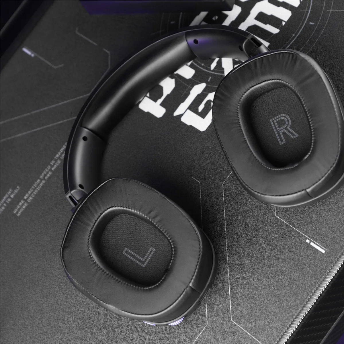 Bluetooth-гарнітура Proove Gaming Rage (APP) Black/Purple (WHRG00020001) - мініатюра 7