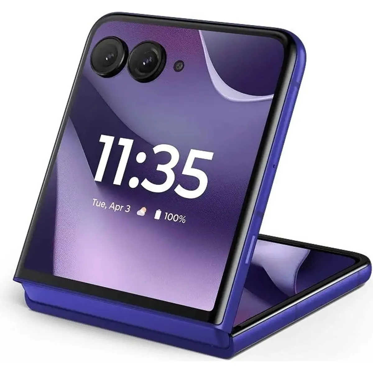 Смартфон Motorola Razr 70 Ultra 16/512GB Orient Blue (PBB20002PL) - мініатюра 2