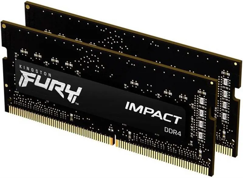 Модуль пам`ятi SO-DIMM DDR4 2x16GB/3200 Kingston Fury Impact (KF432S20IBK2/32) - мініатюра 3