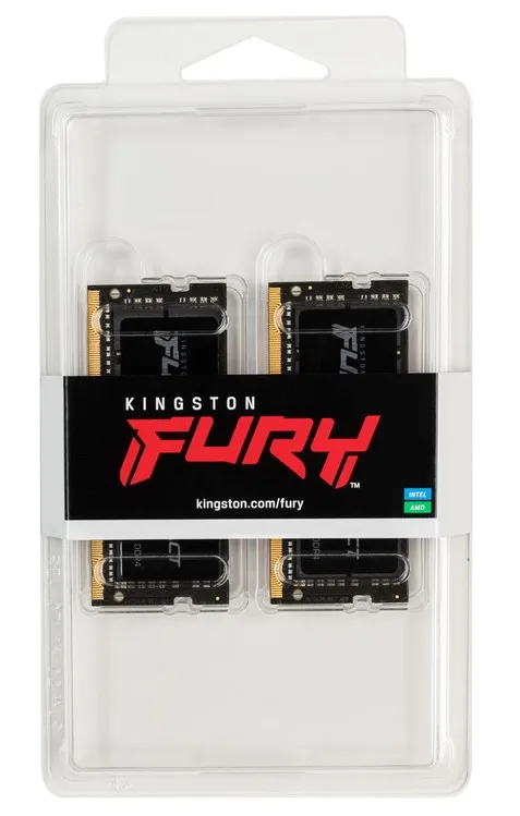 Модуль пам`ятi SO-DIMM DDR4 2x16GB/3200 Kingston Fury Impact (KF432S20IBK2/32) - мініатюра 4