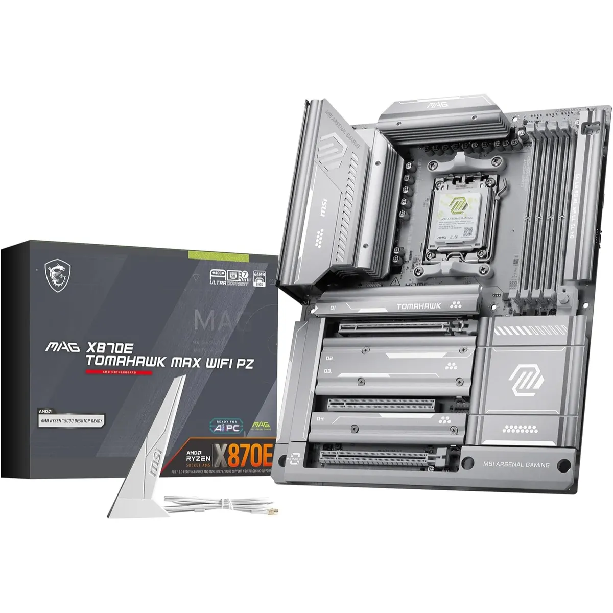 Материнська плата MSI MAG X870E Tomahawk Max WiFi PZ Socket AM5 - мініатюра 7