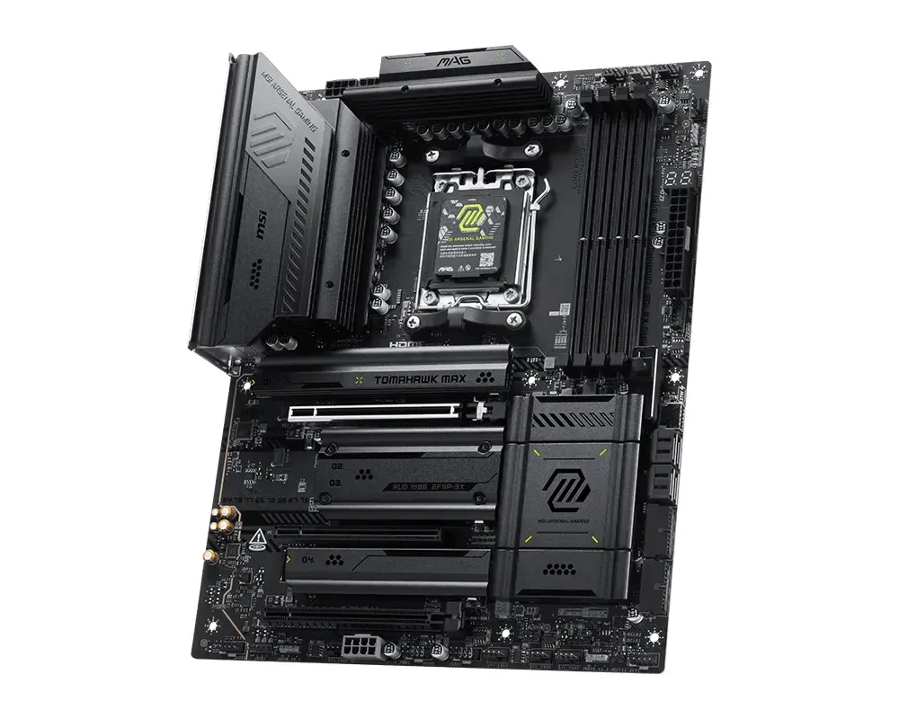 Материнська плата MSI MAG X870E Tomahawk Max WiFi Socket AM5 - мініатюра 3
