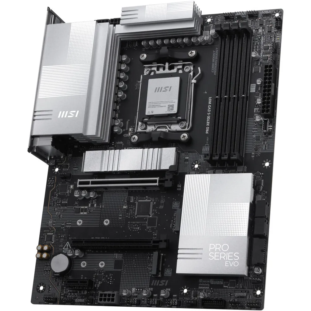 Материнська плата MSI PRO X870E-S EVO WIFI Socket AM5 - мініатюра 9