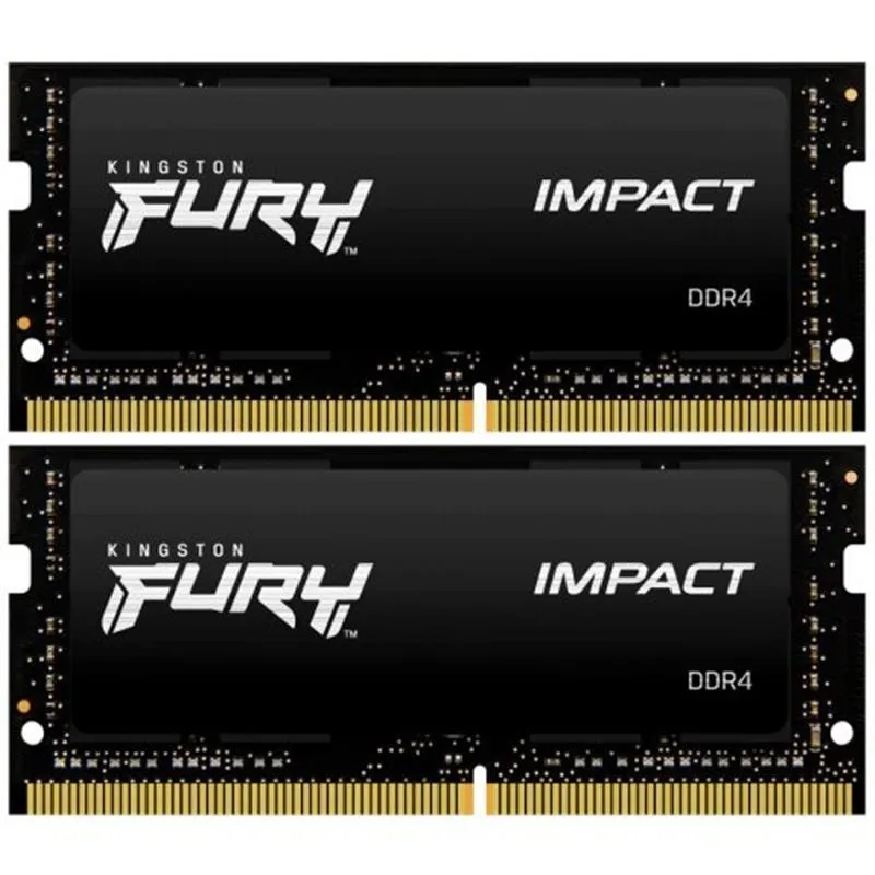 Модуль пам`ятi SO-DIMM DDR4 2x32GB/3200 Kingston Fury Impact (KF432S20IBK2/64) - зображення 1