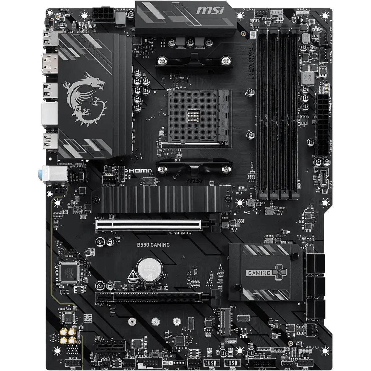 Материнська плата MSI B550 Gaming Socket AM4 - мініатюра 2