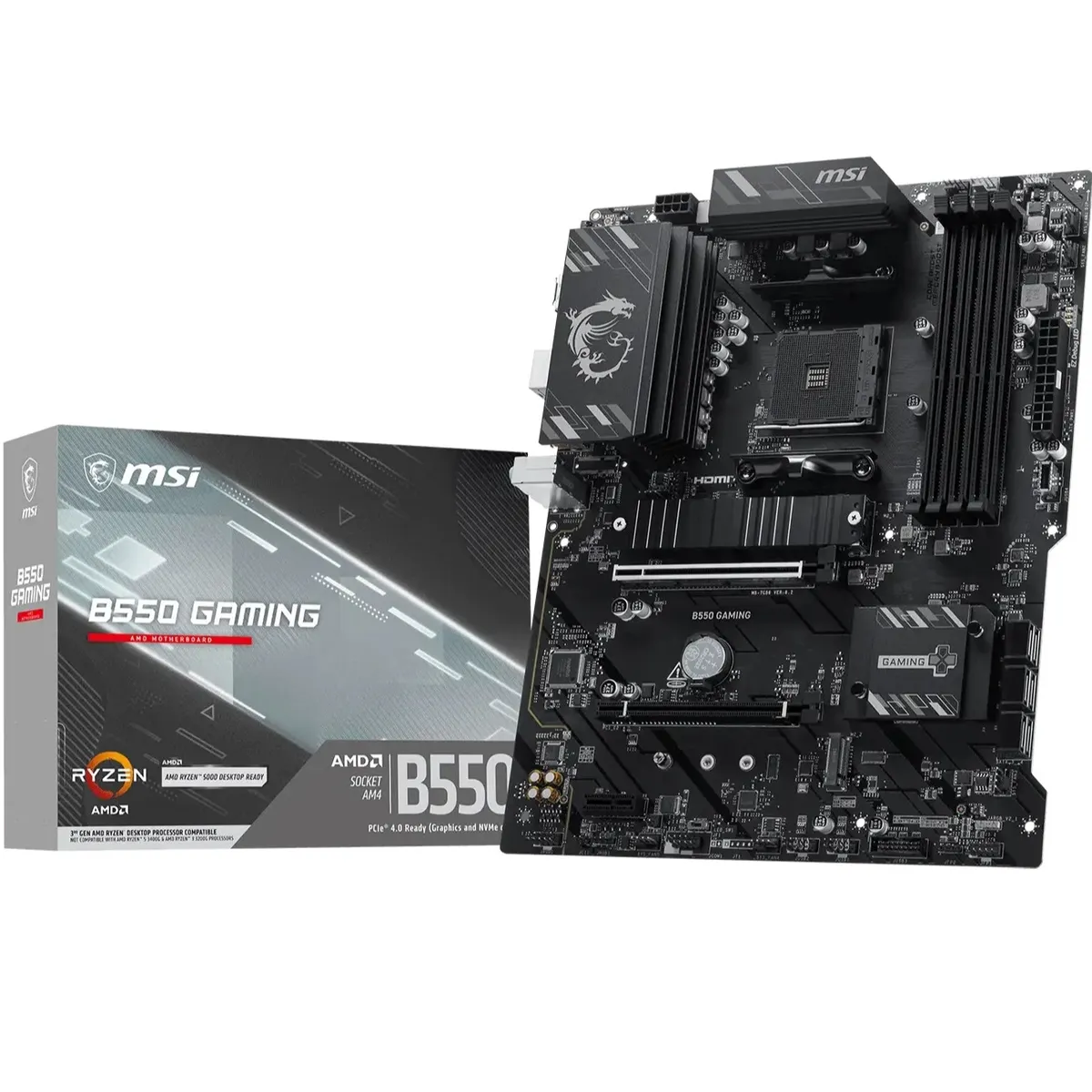 Материнська плата MSI B550 Gaming Socket AM4 - мініатюра 5