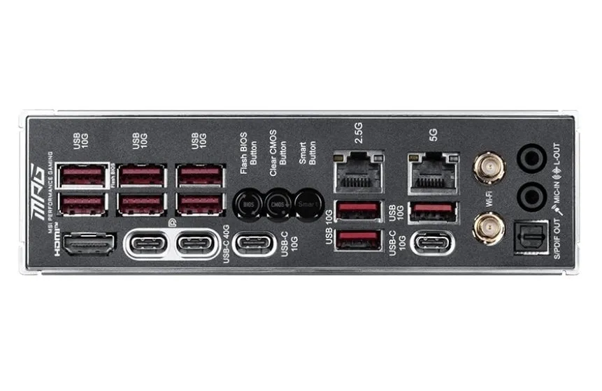 Материнська плата MSI MPG X870E Carbon Max WiFi Socket AM5 - мініатюра 10