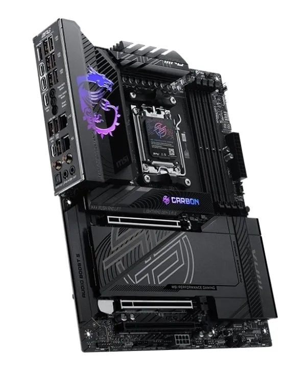 Материнська плата MSI MPG X870E Carbon Max WiFi Socket AM5 - мініатюра 12