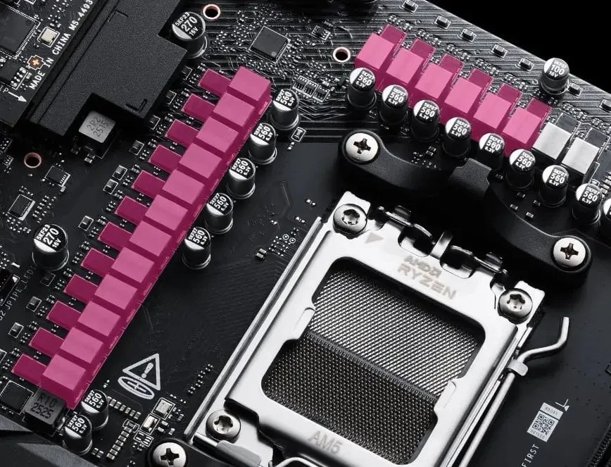 Материнська плата MSI MPG X870E Carbon Max WiFi Socket AM5 - мініатюра 5