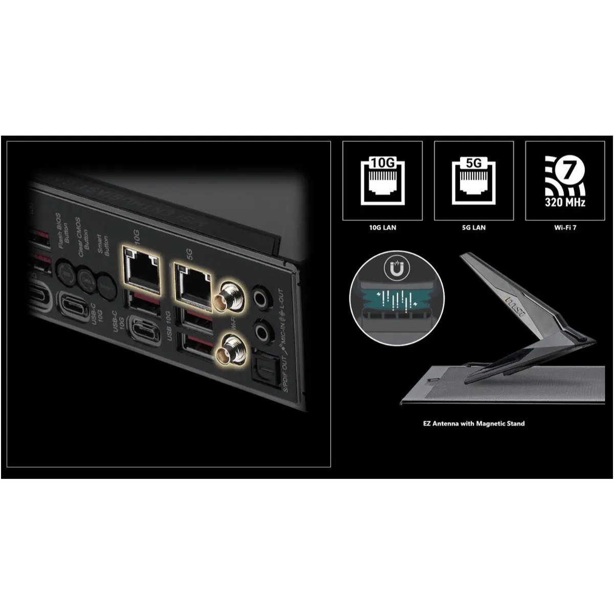 Материнська плата MSI MEG X870E Ace Max Socket AM5 - мініатюра 5