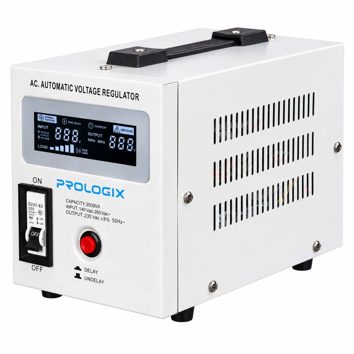 Стабілізатор Prologix 3000VA (PLSTAB-REL3000T) - мініатюра 2