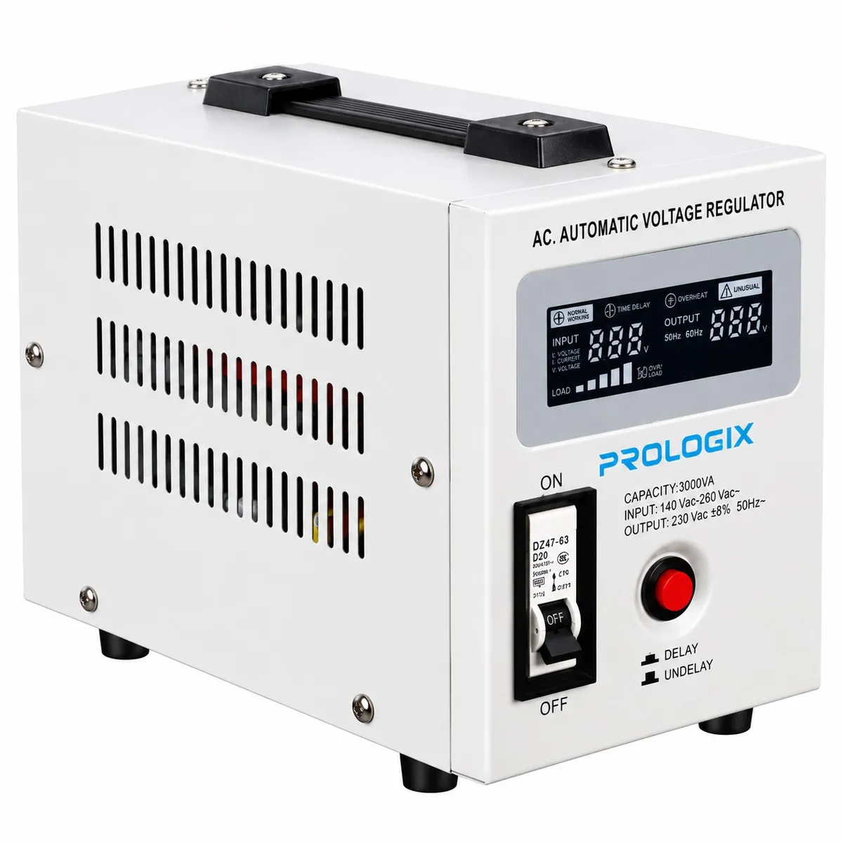 Стабілізатор Prologix 3000VA (PLSTAB-REL3000T) - мініатюра 3