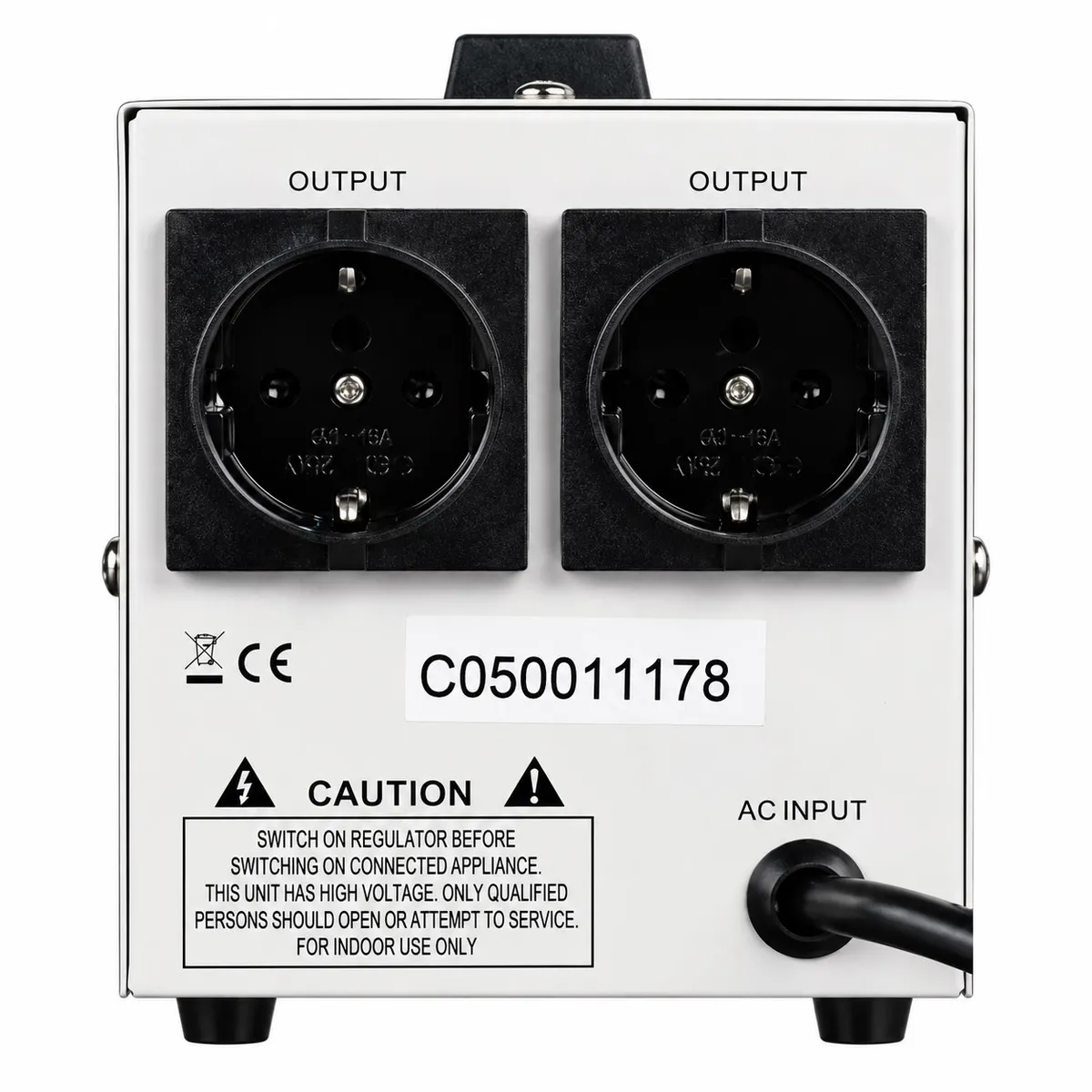 Стабілізатор Prologix 3000VA (PLSTAB-REL3000T) - мініатюра 4