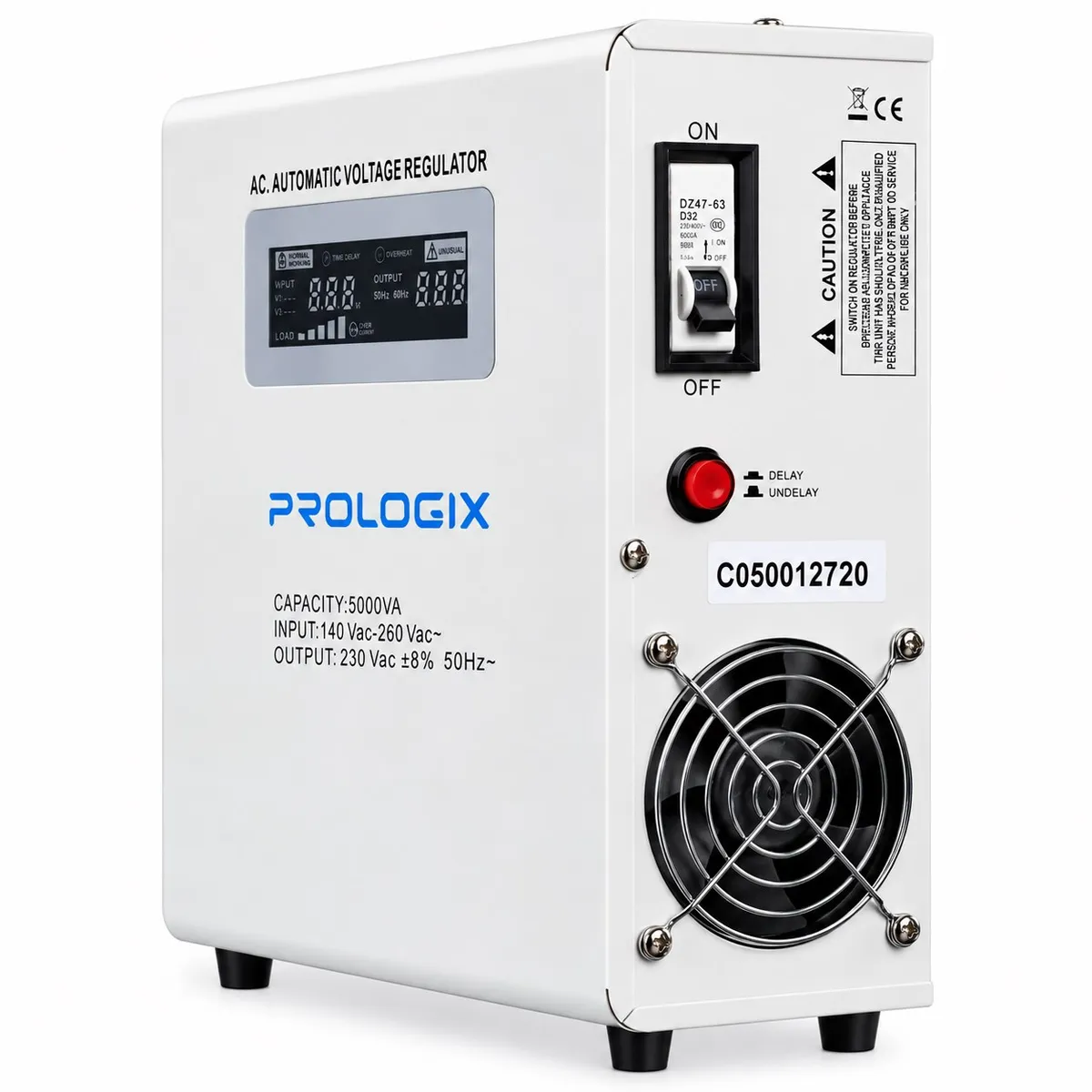Стабілізатор Prologix 5000VA (PLSTAB-REL5000W) - мініатюра 2