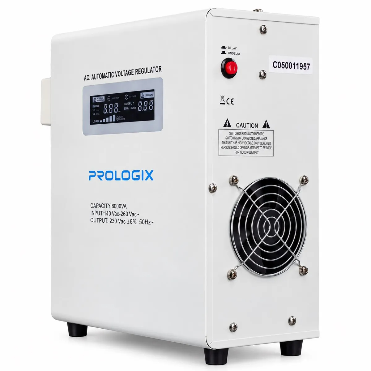 Стабілізатор Prologix 8000VA (PLSTAB-REL8000W) - мініатюра 2