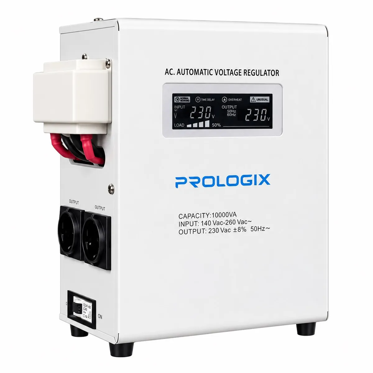 Стабілізатор Prologix 10000VA (PLSTAB-REL10000W) - мініатюра 2