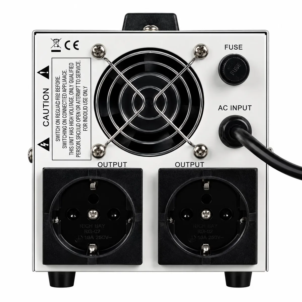 Стабілізатор Prologix 1000VA (PLSTAB-SER1000T) - мініатюра 4