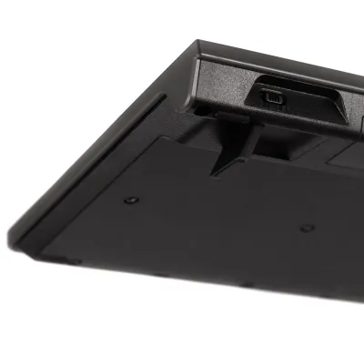 Клавіатура мембранна 2E KS280 120key, WL/BT, EN/UK/RU, silent, чорно-сіра - мініатюра 3