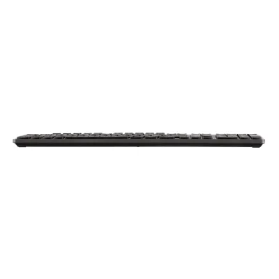 Клавіатура мембранна 2E KS280 120key, WL/BT, EN/UK/RU, silent, чорно-сіра - мініатюра 6