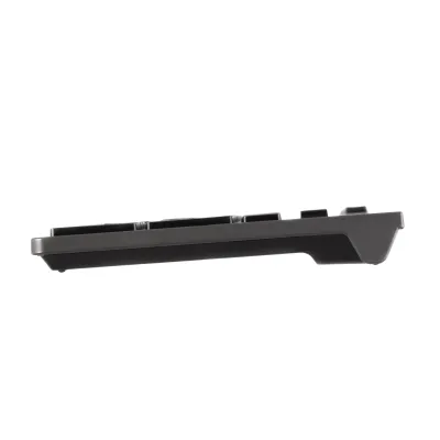 Клавіатура мембранна 2E KS280 120key, WL/BT, EN/UK/RU, silent, чорно-сіра - мініатюра 7