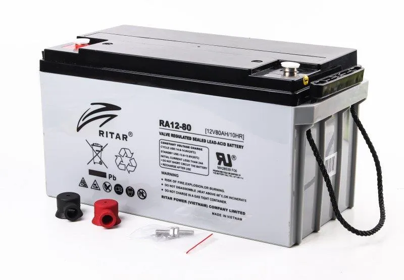 Акумуляторна батарея Ritar 12V 80AH (RA12-80) AGM - зображення 1