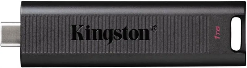 Флеш-накопичувач USB3.2 1TB Type-C Kingston DataTraveler Max Black (DTMAX/1TB) - мініатюра 2