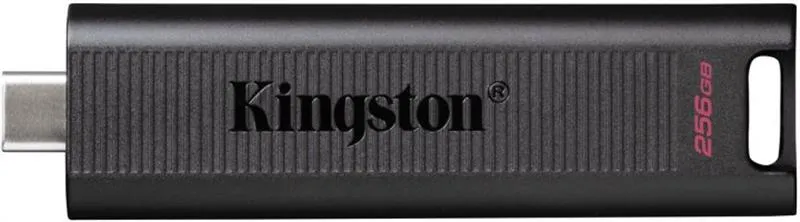 Флеш-накопичувач USB3.2 256GB Type-C Kingston DataTraveler Max Black (DTMAX/256GB) - мініатюра 3