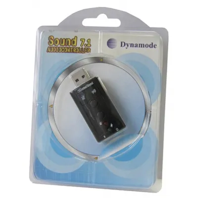 Звукова плата Dynamode C-Media 108 USB 8(7.1) каналов 3D RTL (USB-SOUND7) - мініатюра 3