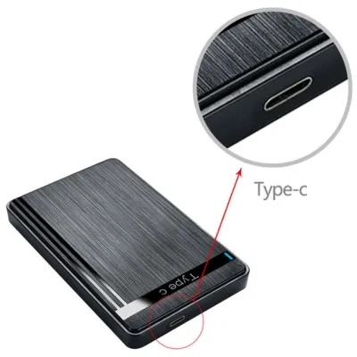 Кишеня зовнішня Dynamode 2.5" SATA/SSD HDD - USB 3.1 Type-C (DM-CAD-25317C) - мініатюра 2