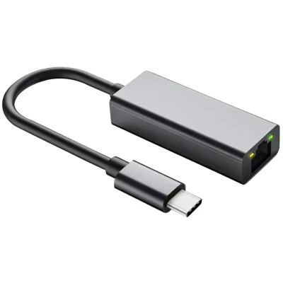 Адаптер USB-C to RJ45 Ethernet 1000Mbps Dynamode (DM-AD-GLAN-C) - зображення 1