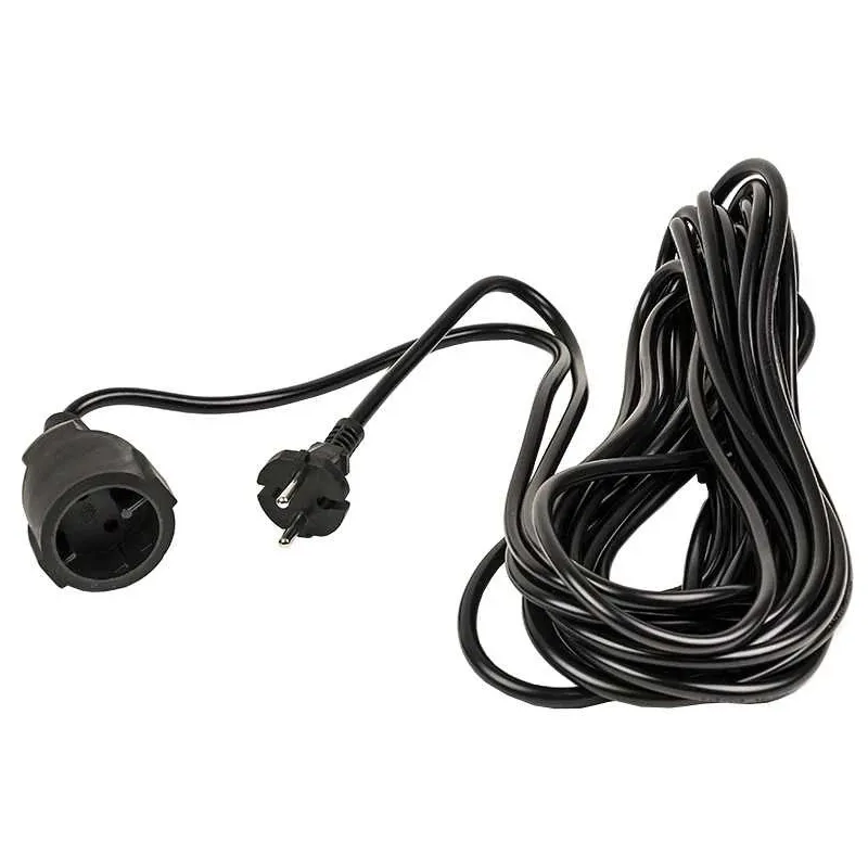 Подовжувач PowerPlant JY-3021/10 (PPEA08M100S1) 1 розетка, 10 м, чорний - мініатюра 2