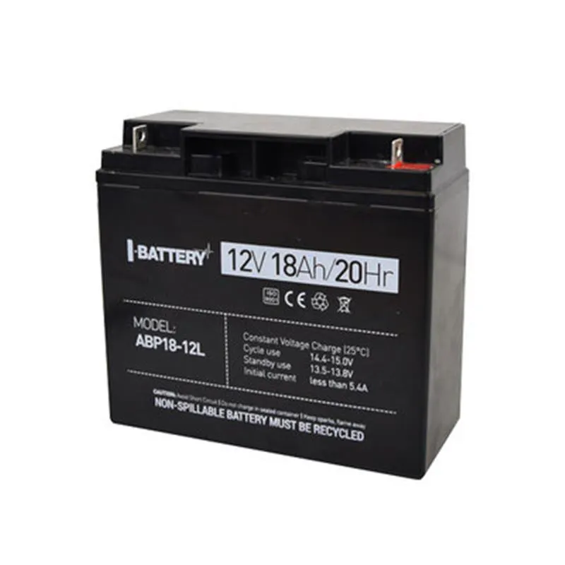 Акумуляторна батарея I-Battery ABP18-12L 12V 18AH (ABP18-12L) AGM - зображення 1