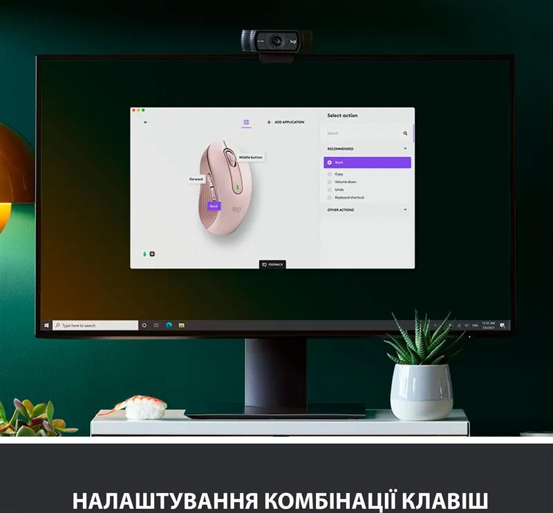 Миша бездротова Logitech Signature M650 Rose (910-006254) - мініатюра 4