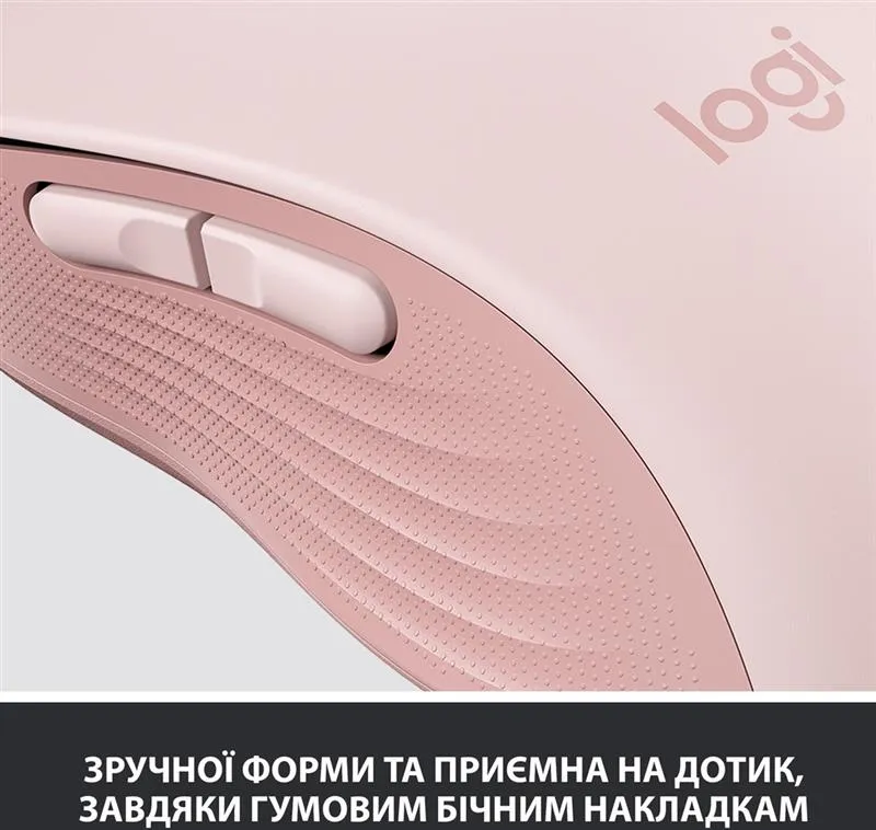 Миша бездротова Logitech Signature M650 Rose (910-006254) - мініатюра 7
