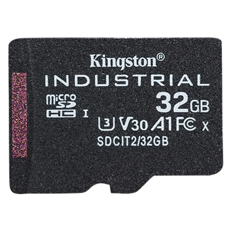 Карта пам`ятi MicroSDHC 32GB UHS-I/U3 Class 10 Kingston Industrial (SDCIT2/32GBSP) - зображення 1