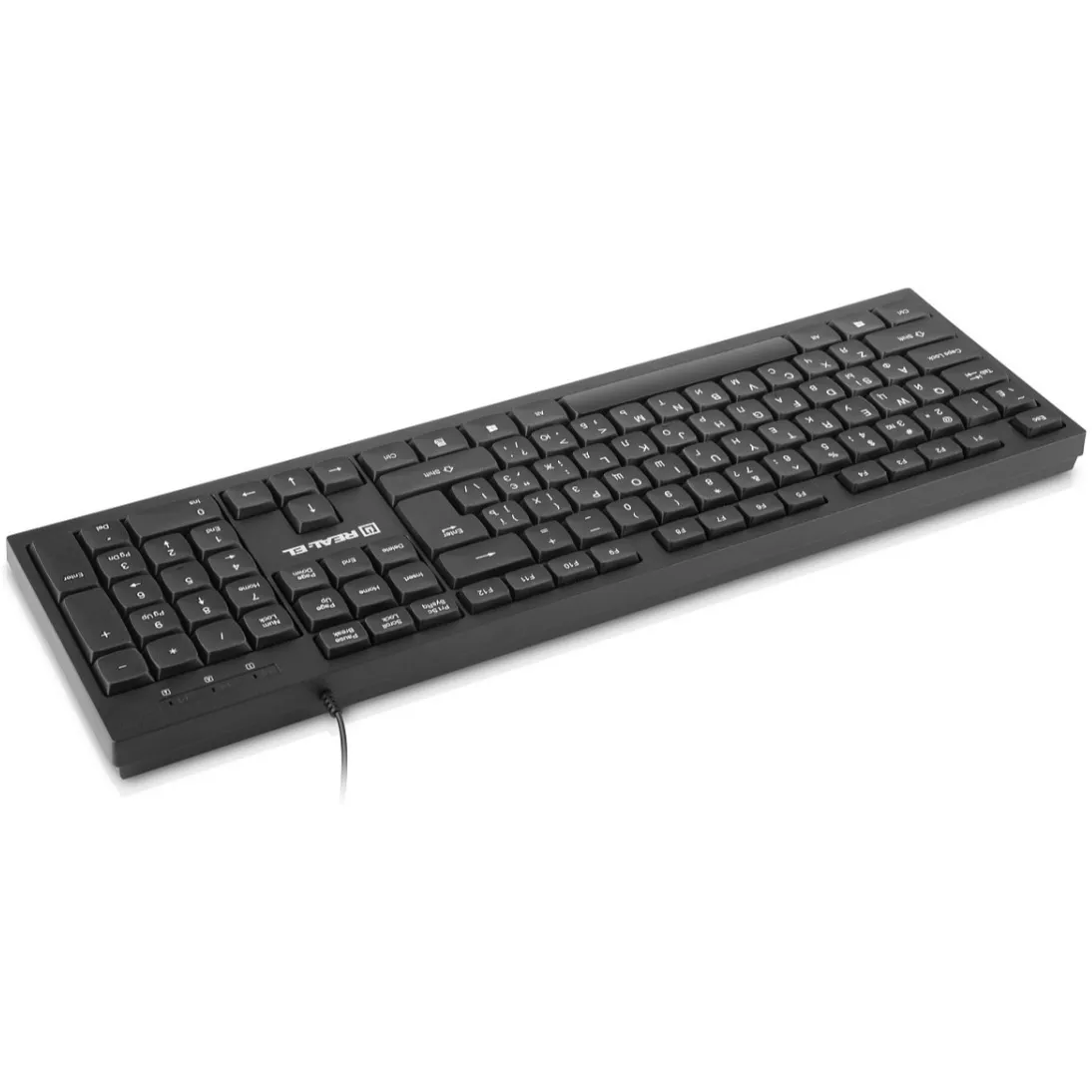 Клавіатура REAL-EL RK-510 Black - мініатюра 5