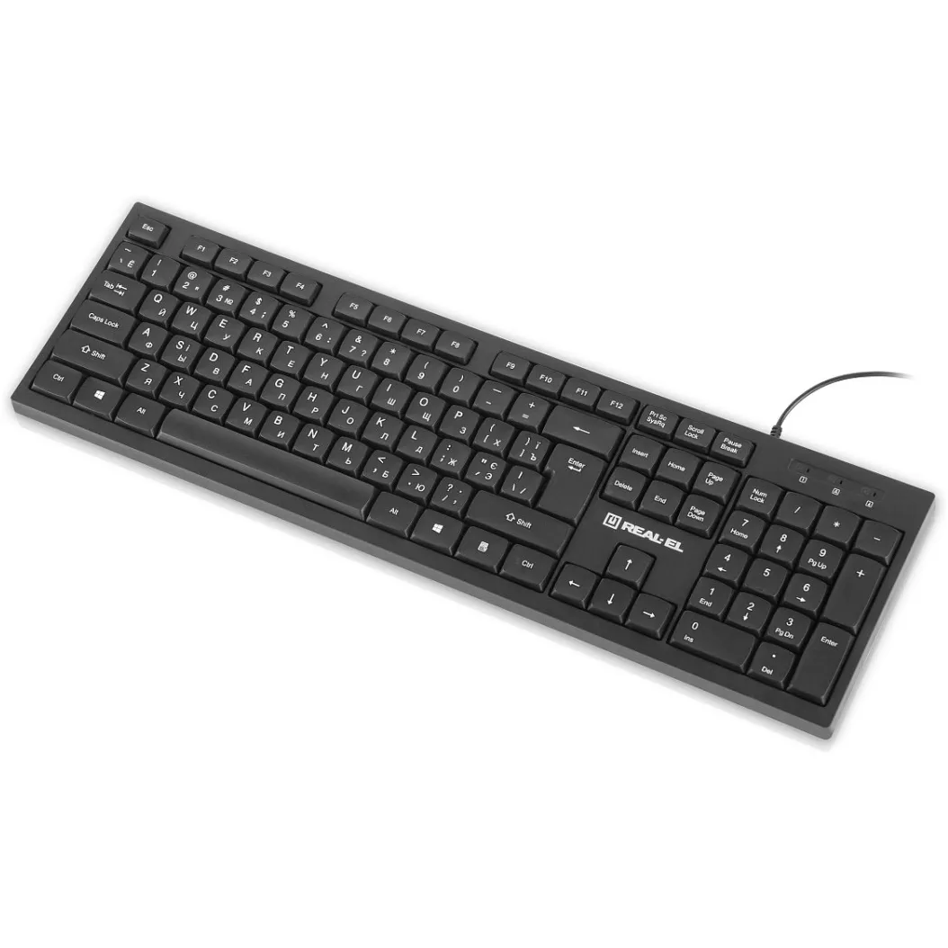 Клавіатура REAL-EL RK-510 Black - мініатюра 7