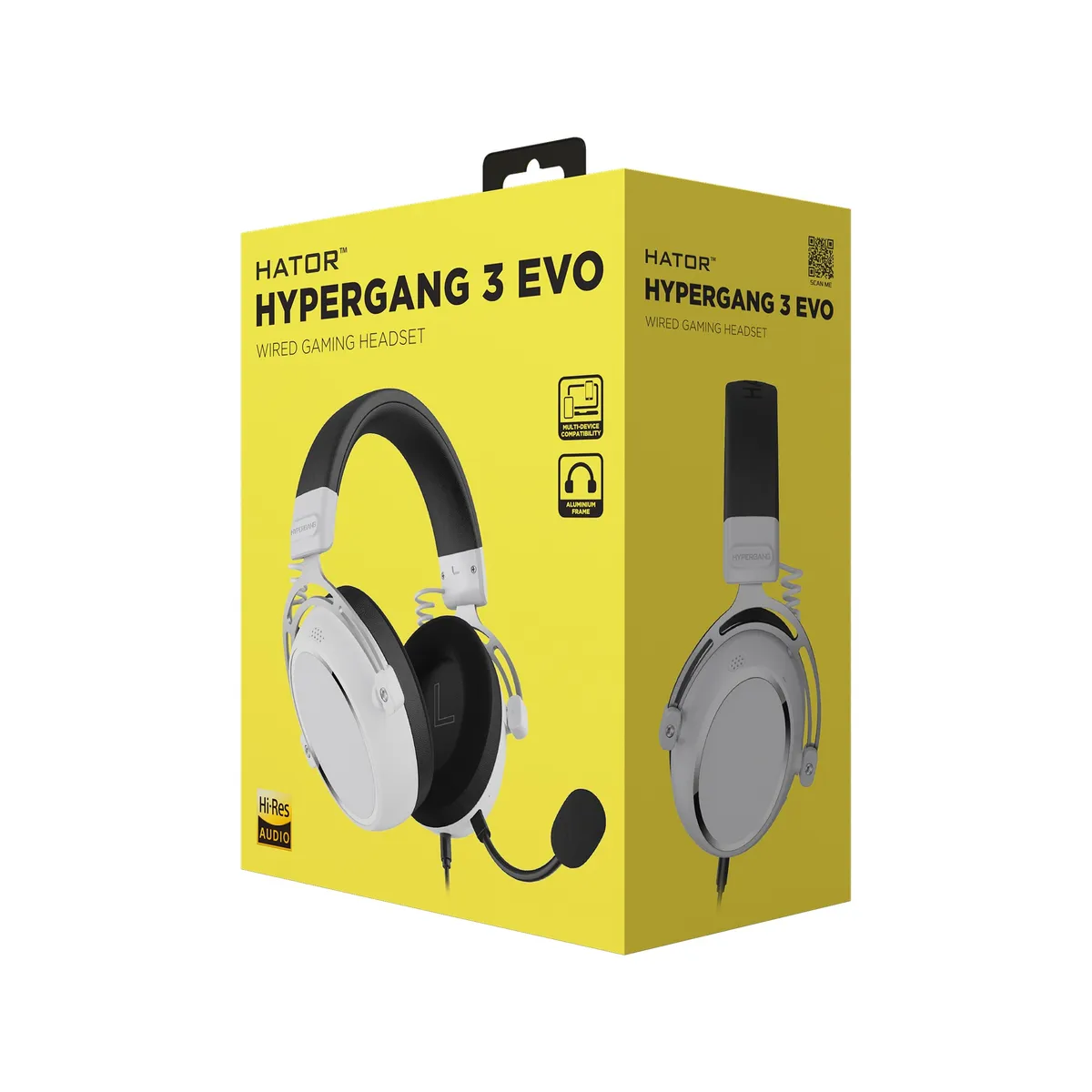 Гарнiтура Hator Hypergang 3 EVO White (ESH08) - мініатюра 8