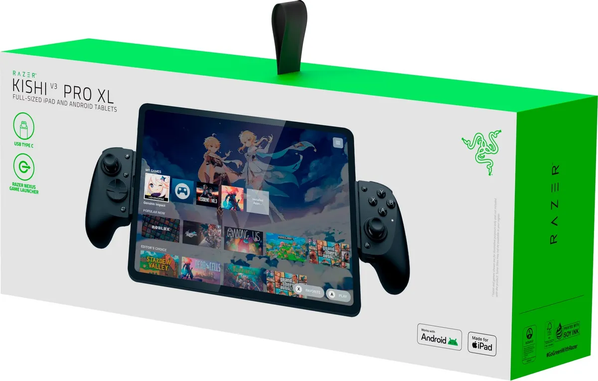 Геймпад Razer Kishi V3 Pro XL USB C Black (RZ06-05470100-R3M1) - мініатюра 6