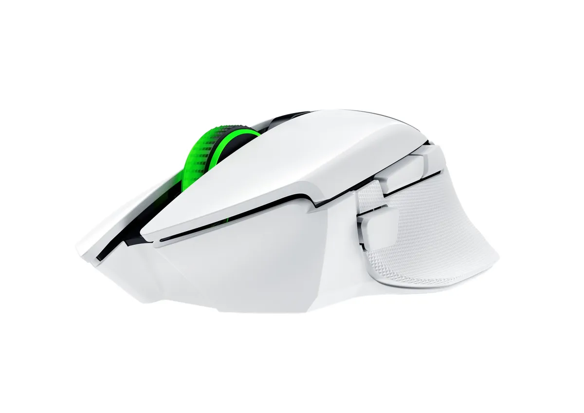Миша бездротова Razer Basilisk V3 X Hyperspeed White (RZ01-04870300-R3G1) - мініатюра 2