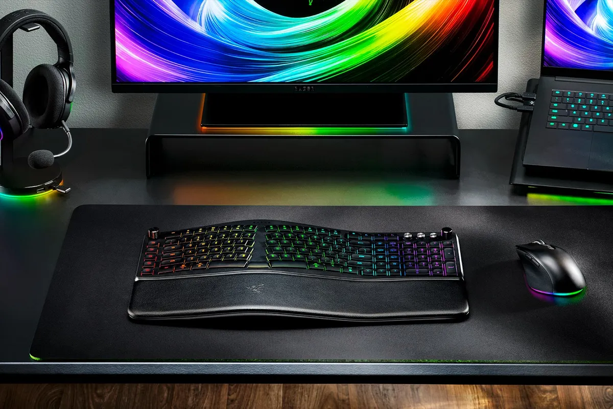 Клавіатура бездротова Razer Pro Type Ergo (RZ03-05440100-R3M1) - мініатюра 10