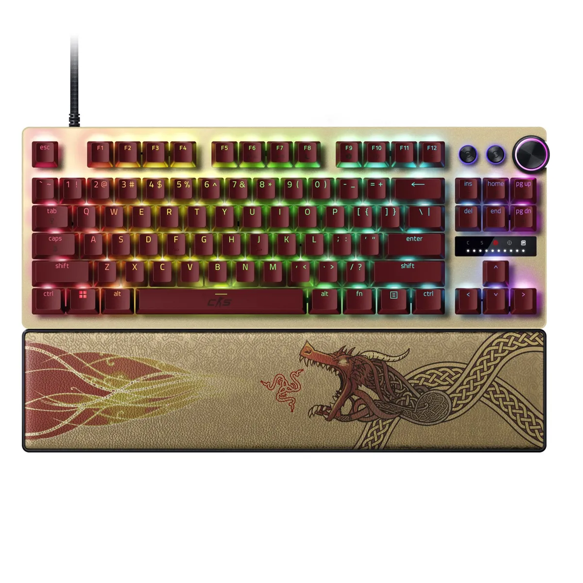 Клавіатура Razer Huntsman V3 PRO TKL Counter-Strike 2 Ed. (RZ03-04982100-R3M1) - зображення 1