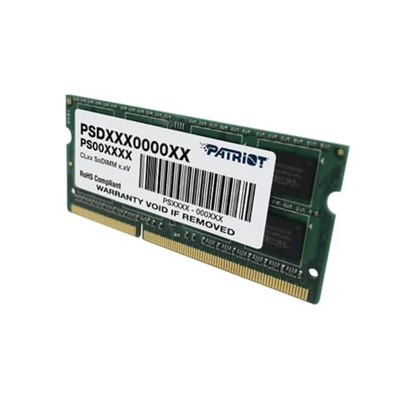 Модуль пам`яті SO-DIMM 4GB/1600 DDR3 Patriot Signature Line (PSD34G16002S) - мініатюра 2