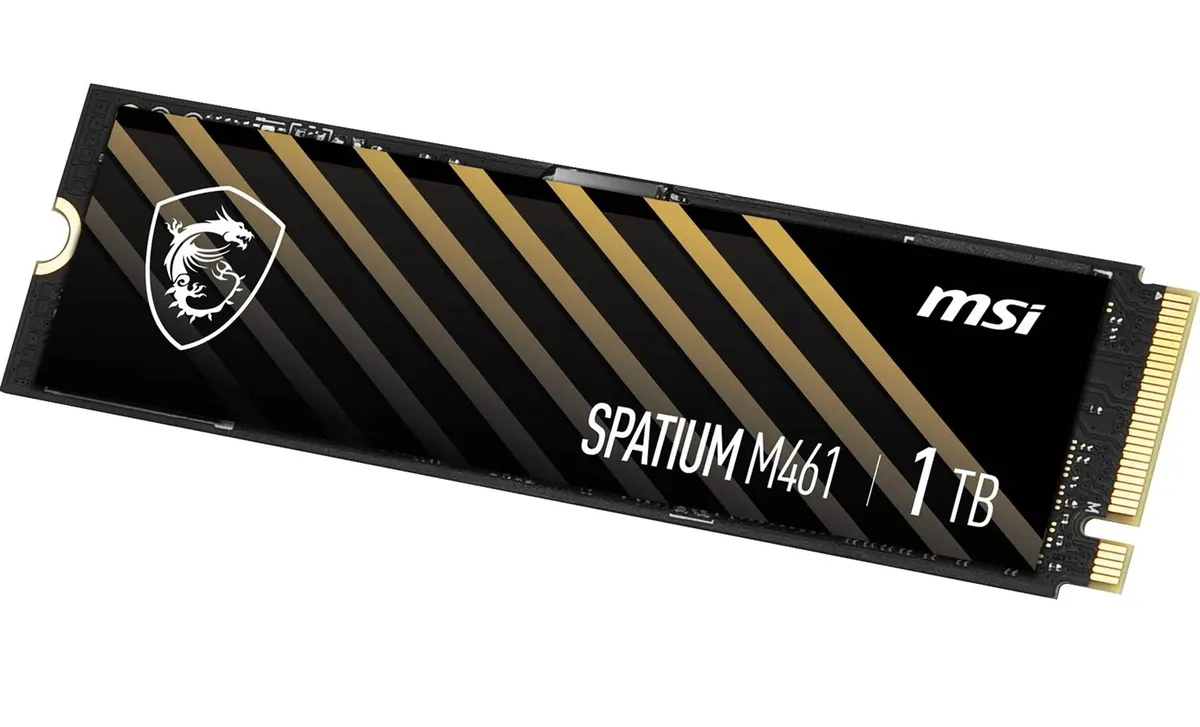 Накопичувач SSD 1TB MSI Spatium M461 M.2 2280 PCIe 4.0 x4 NVMe 3D NAND TLC (S78-440L1D0-P83) - мініатюра 4